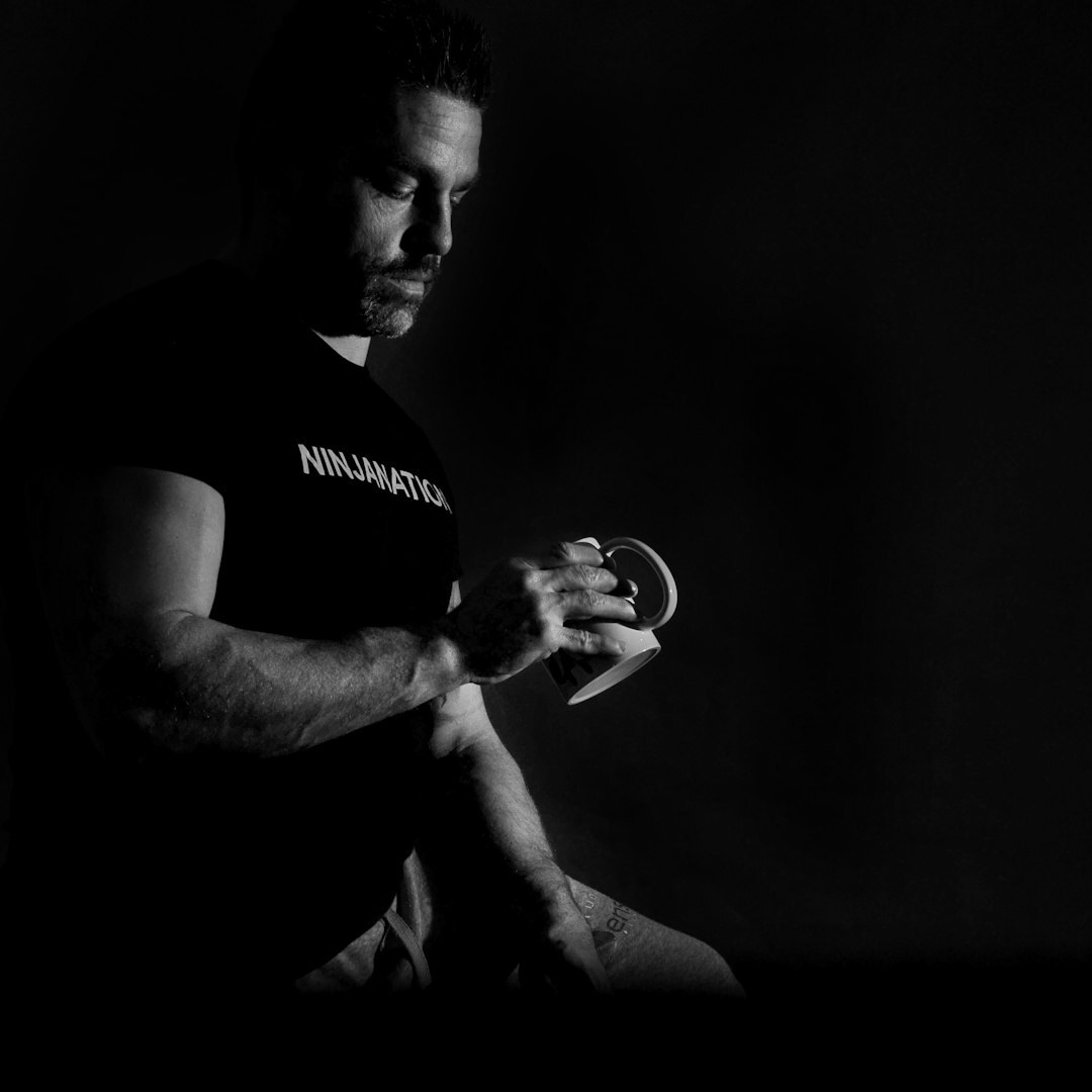 Portrait of a middle aged male video training instructor